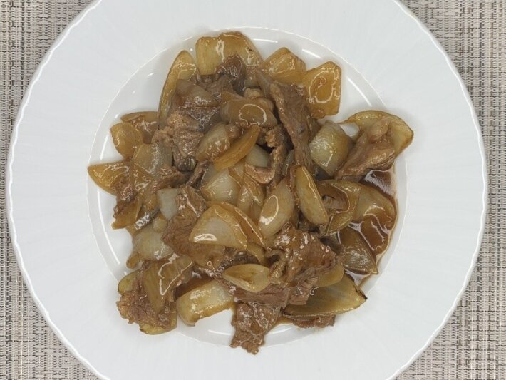 Говядина в устричном соусе