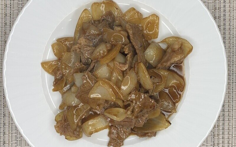 Говядина в устричном соусе