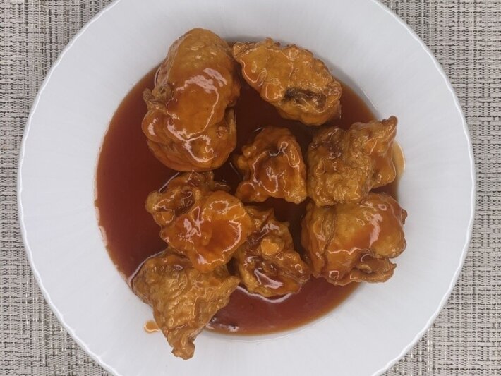 Курица в кисло-сладком соусе