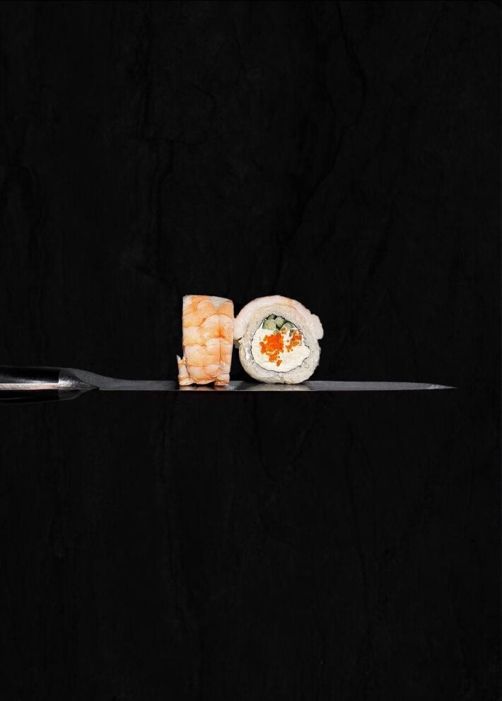 Ролл «Креветка Филадельфия»