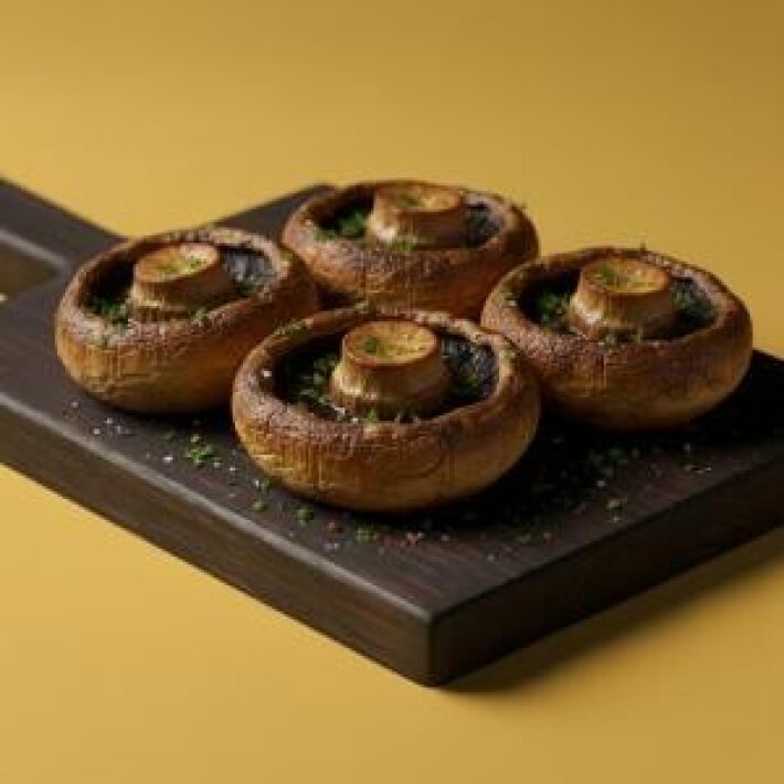 Шампиньоны гриль