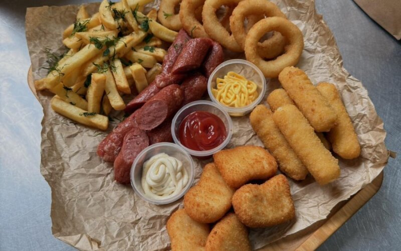 Тарелка закусок