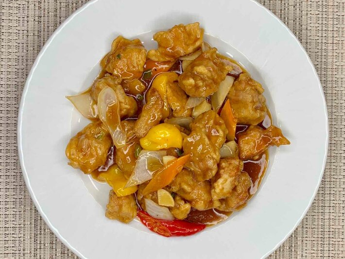 Свинина в соевом соусе