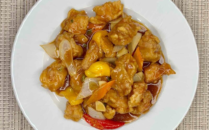 Свинина в соевом соусе