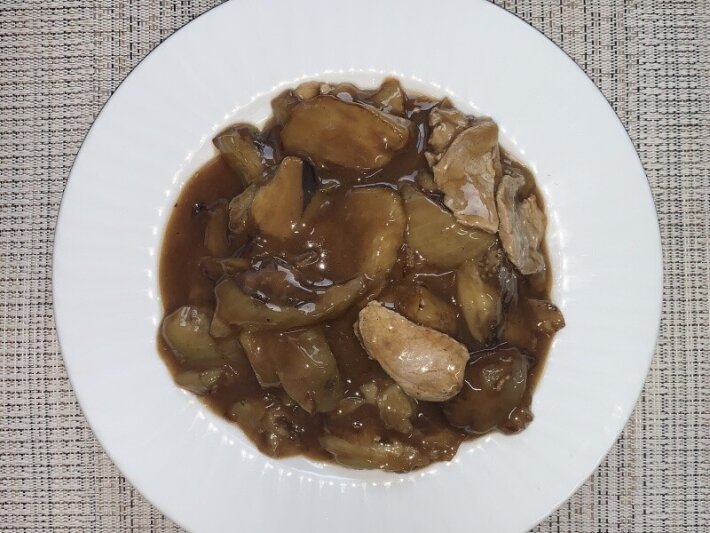 Баклажаны со свининой