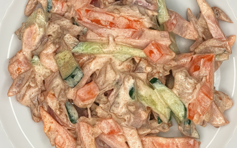 Салат «Папараць-кветка»