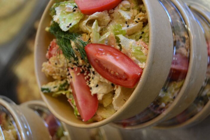 Салат «Темпура»