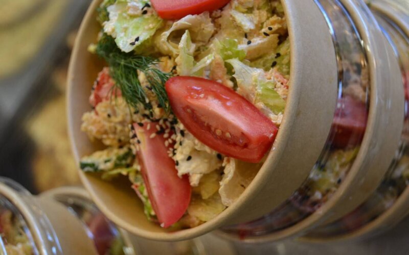 Салат «Темпура»