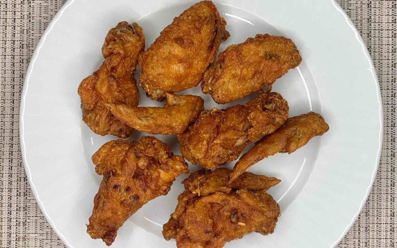 Крылышки, жареные во фритюре