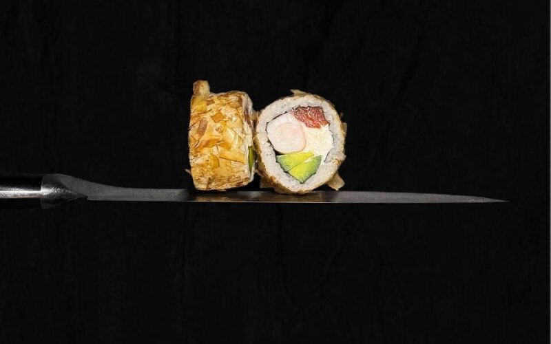 Ролл «Бонито с креветкой»