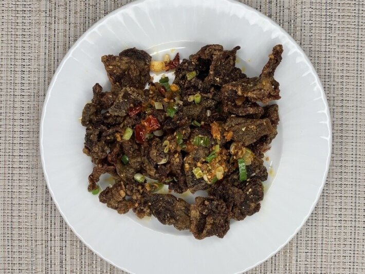 Баранина с зирой и луком