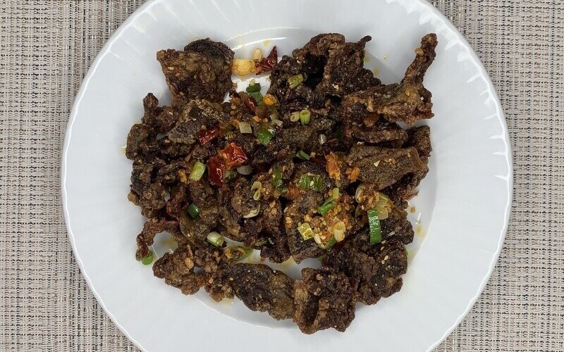 Баранина с зирой и луком