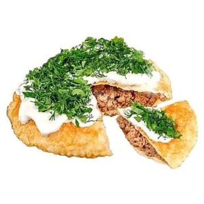 Пирог с говядиной и свининой