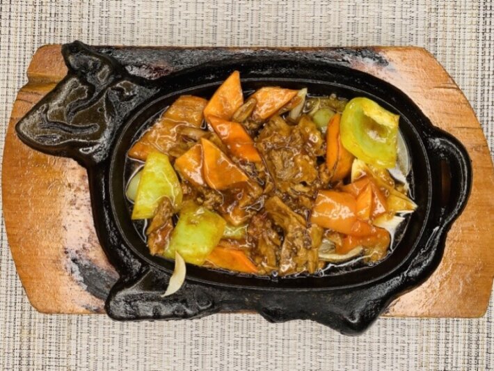 Утка на сковороде