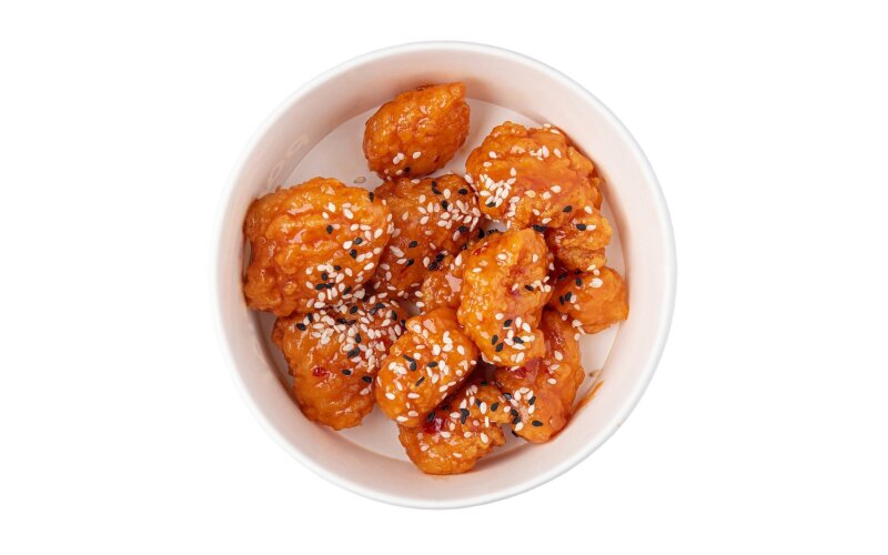 Чикен попкорн  в терияки соусе