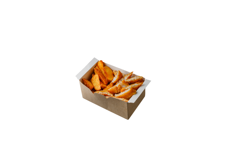 Микс-бокс «Фиш ланч с картофелем по-деревенски»