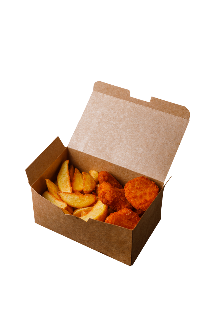 Микс-бокс «Куриные наггетсы с картофелем по-деревенски»