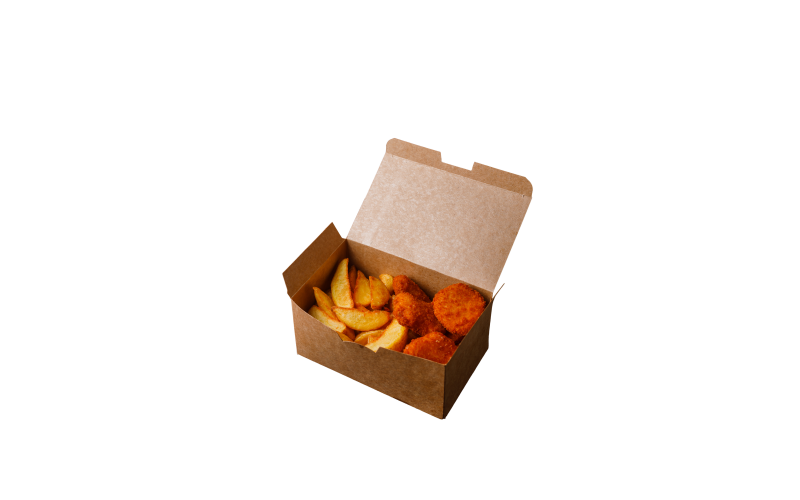 Микс-бокс «Куриные наггетсы с картофелем по-деревенски»