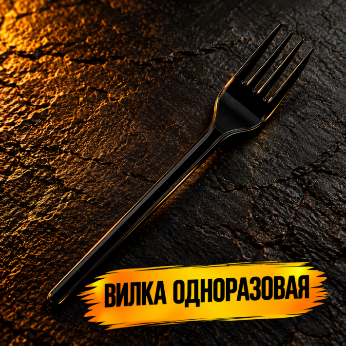 Вилка одноразовая