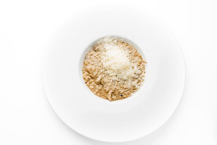 Ризотто с белыми грибами