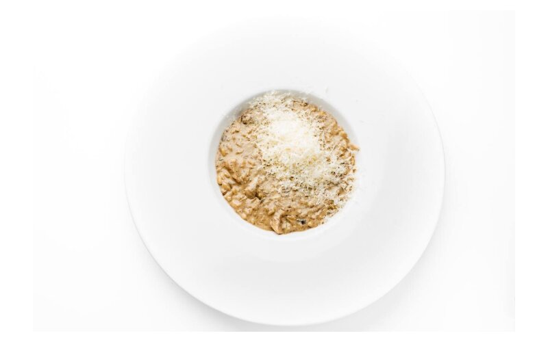 Ризотто с белыми грибами