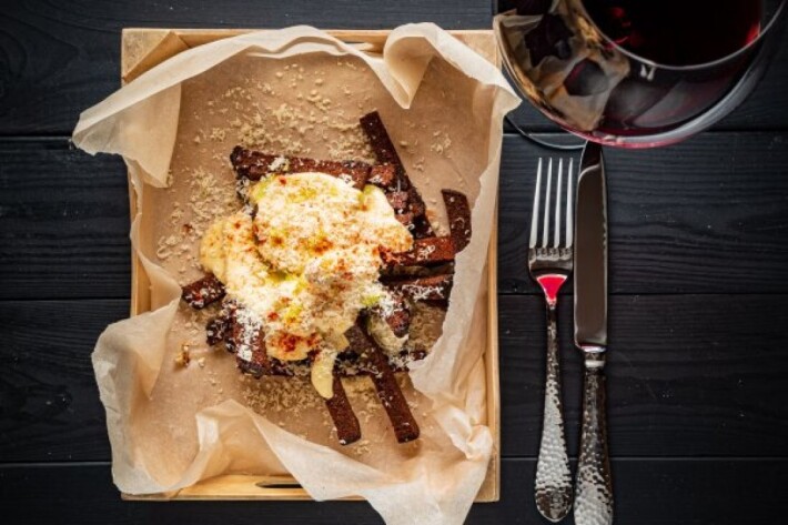 Чесночные гренки