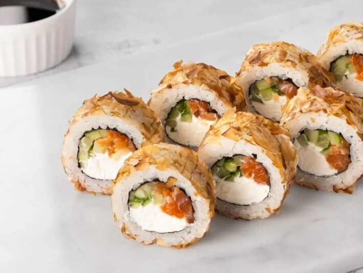 Бонито с лососем