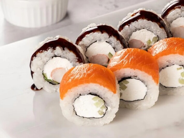 Филадельфия с креветкой