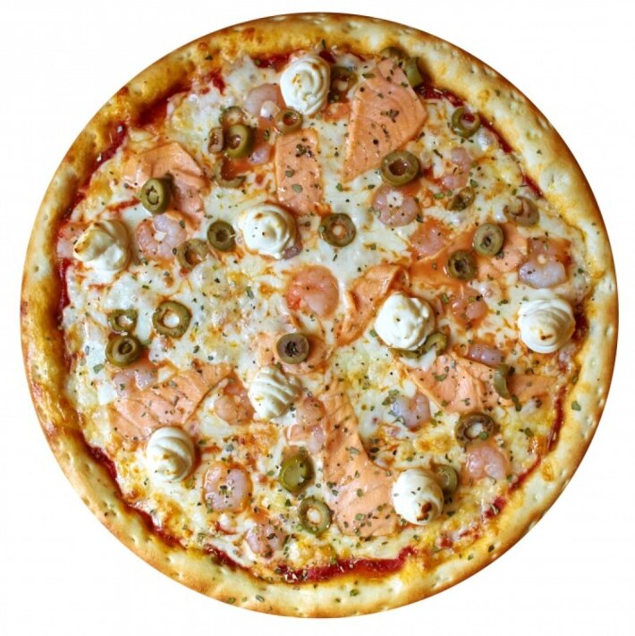 Пицца морская