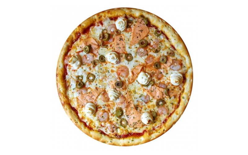 Пицца морская