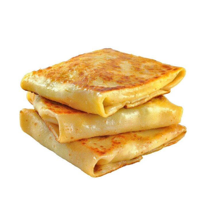 Блинчик с джемом и маслом