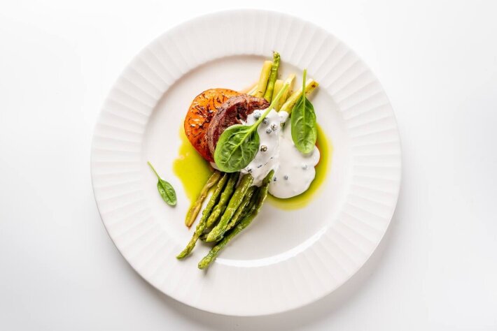 Филе-миньон с соусом «Аше»