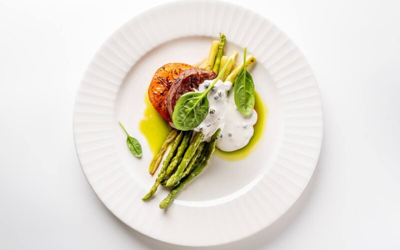 Филе-миньон с соусом «Аше»