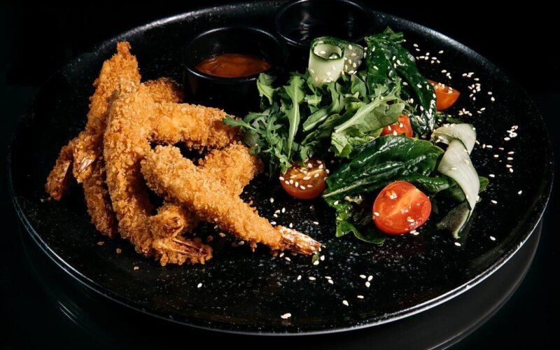 Креветка в темпура