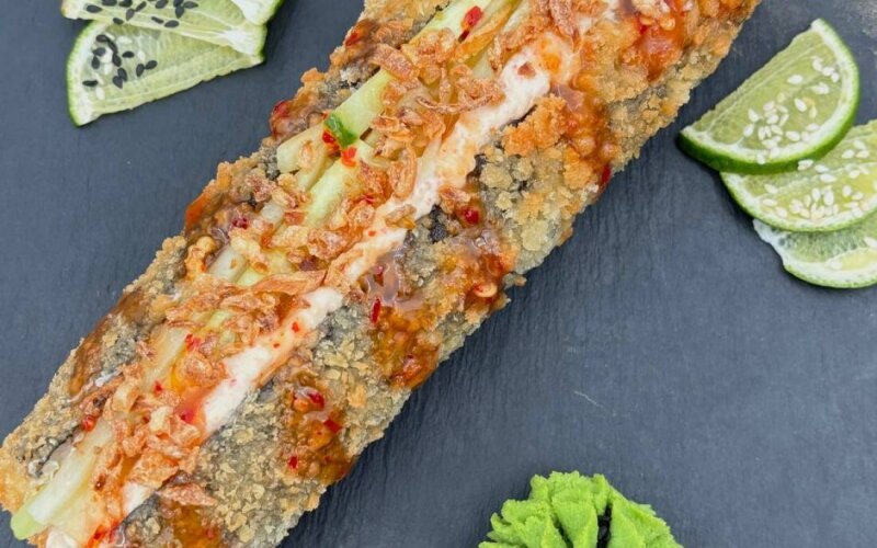 Ролл-дог с краб-микс