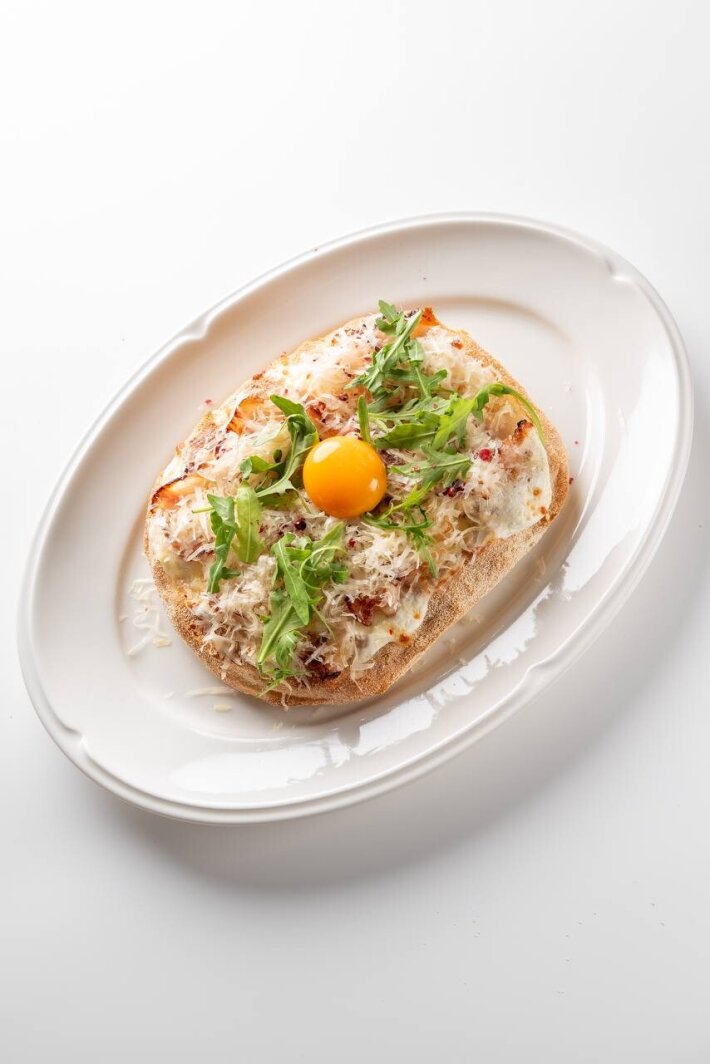 Пинса «Карбонара»