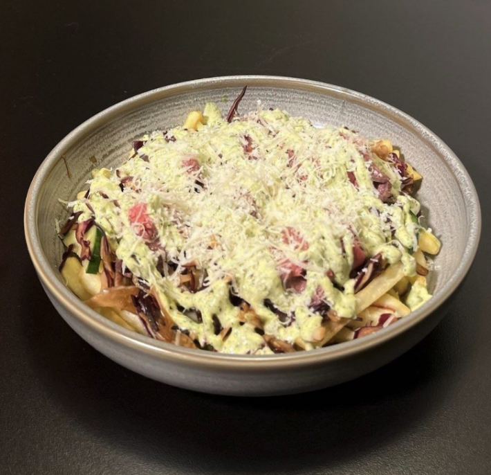 Фри с говядиной