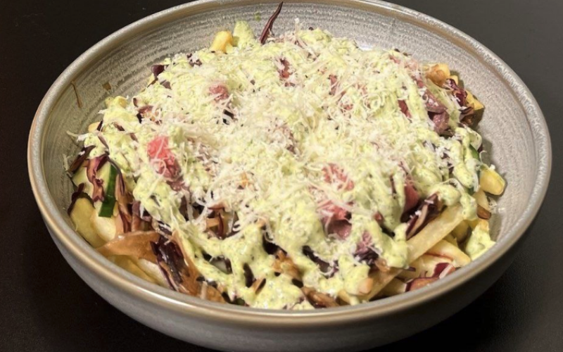 Фри с говядиной