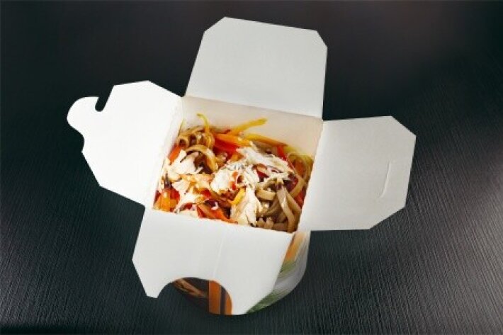 Wok с курицей