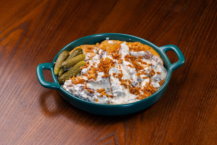 Драники со свининой