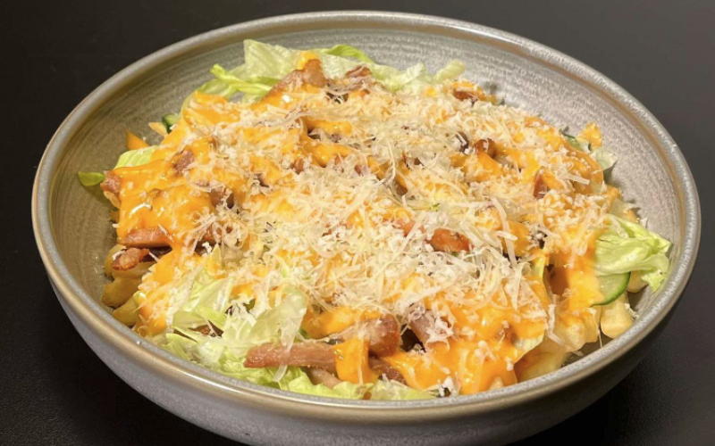 Фри с цыплёнком