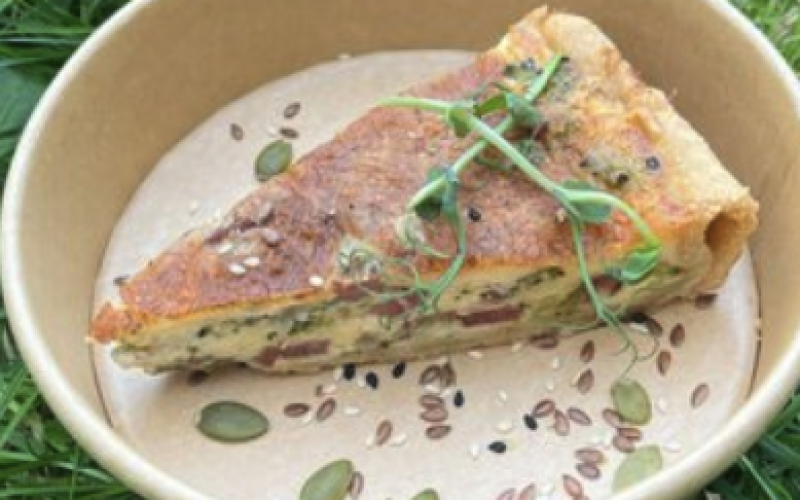 Пирог с ветчиной