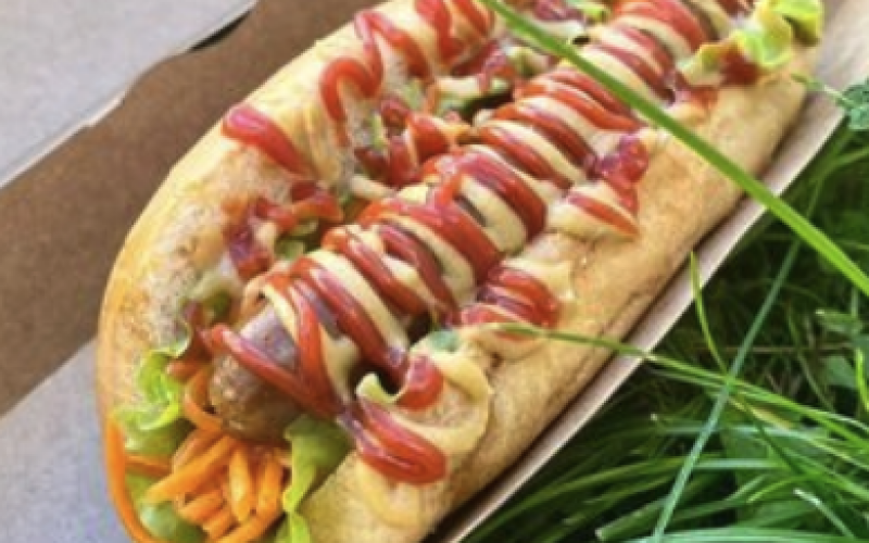 Хот-дог с морковью