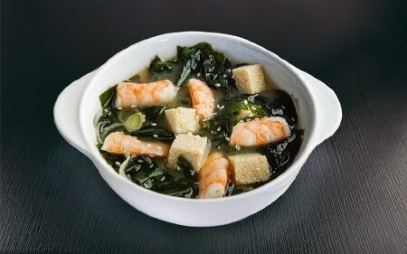 Мисо-суп с креветкой