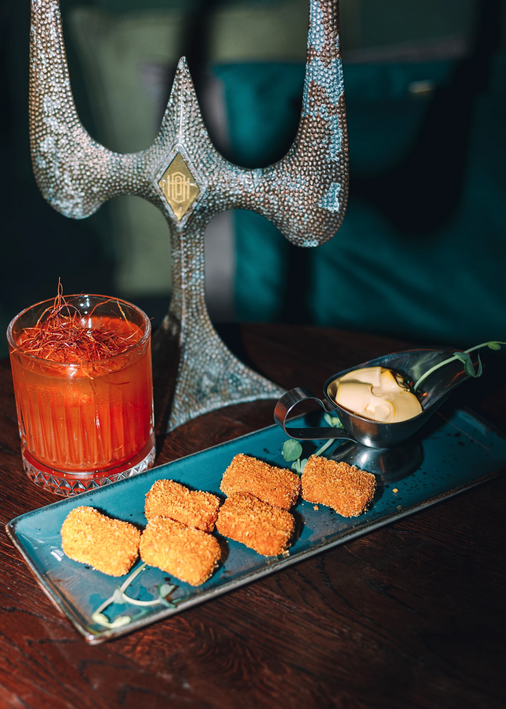 Растительные нагетсы с соусом на выбор