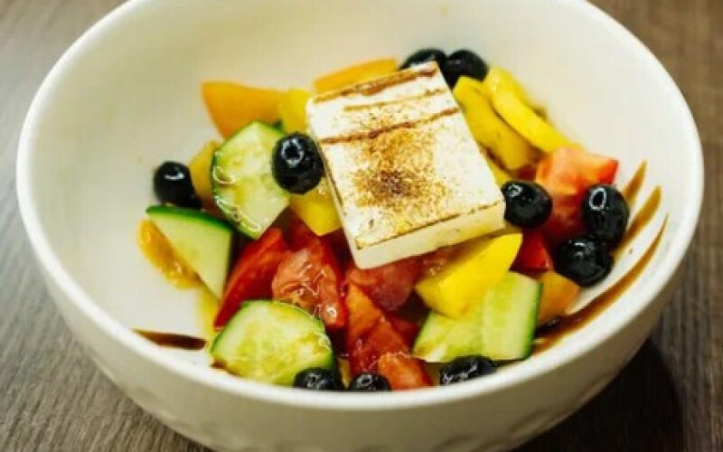 Салат «Греческий» с обжаренной фетой