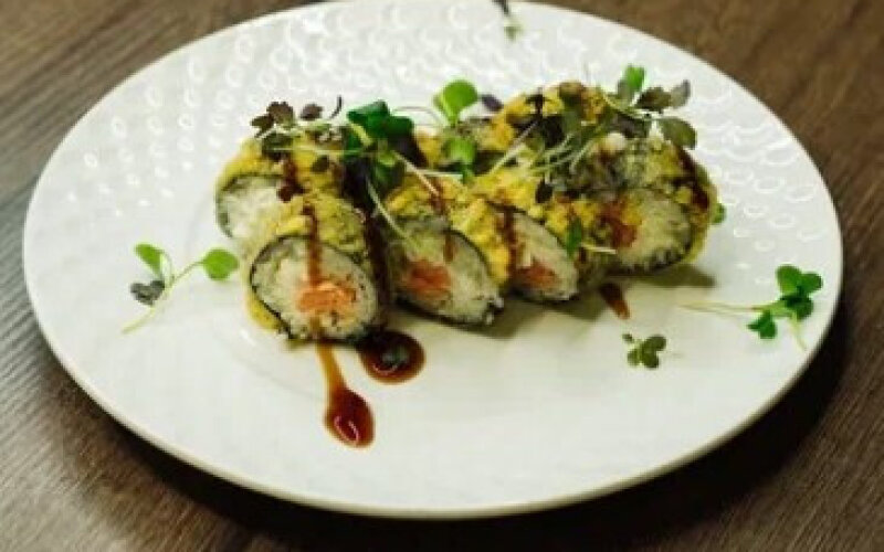 Ролл «Темпура с угрем»