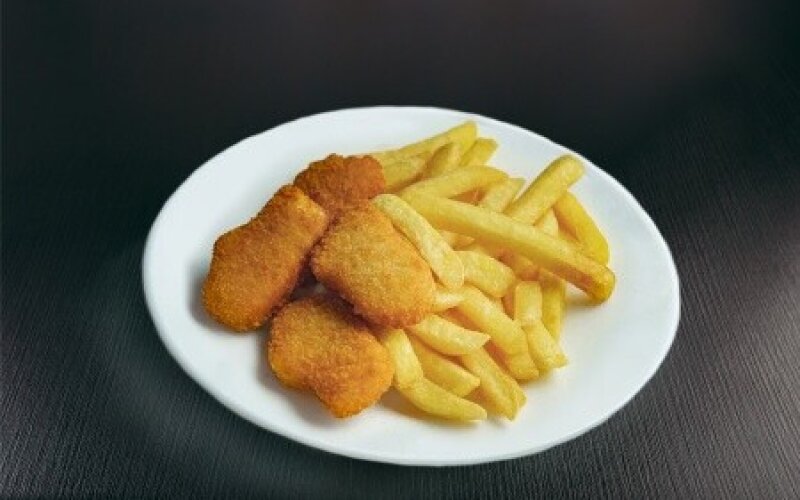 Наггетсы и картофель фри