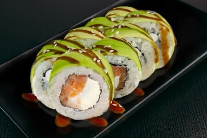 Ролл «Персей с лососем»