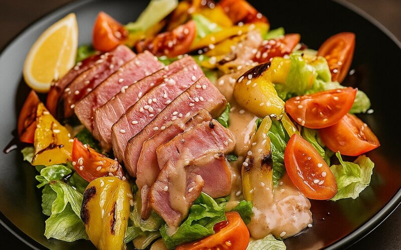 Салат с тунцом